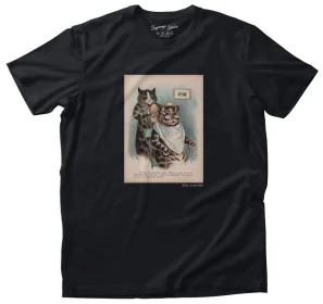 Koszulka z nadrukiem Koty Louisa Waina Louis Wain