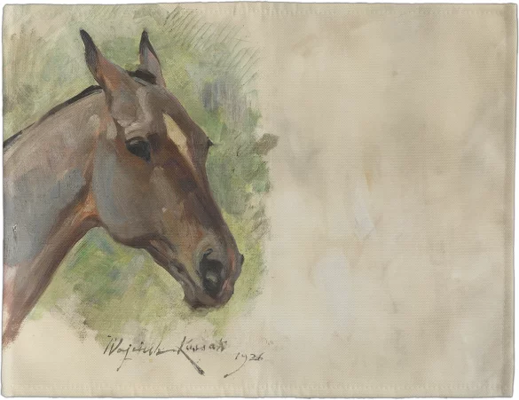 Podkładka na stół Szarża na baterie rosyjskie pod Stoczkiem Wojciech Kossak