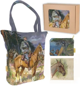 Zestaw prezentowy Wojciech Kossak Torba + Kosmetyczka + Ściereczka