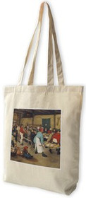 Torba z naszywką Chłopskie wesele Pieter Bruegel starszy