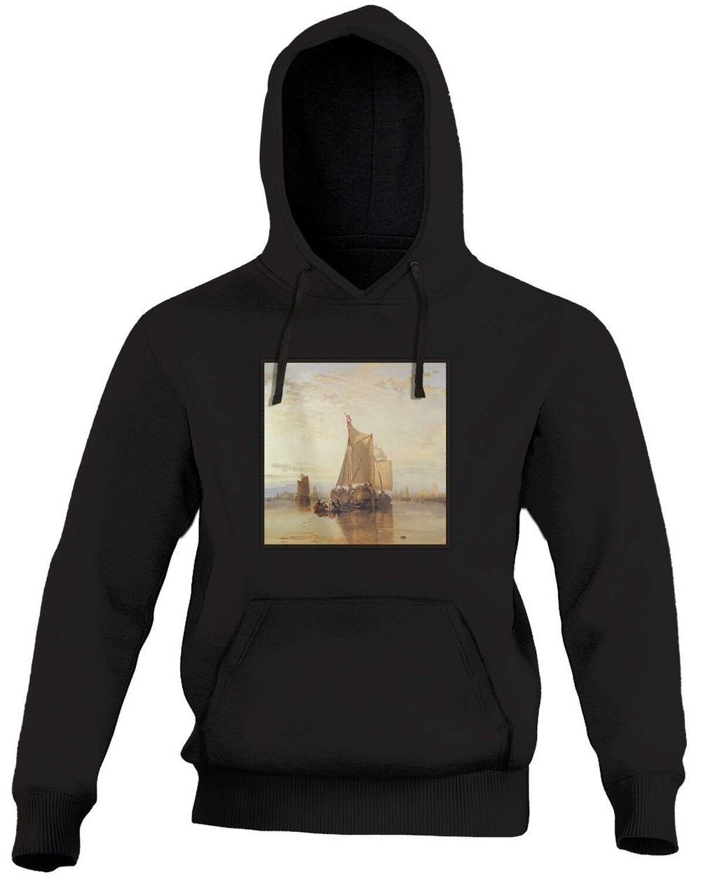 Bluza z naszywką Statek pasażerski Dort z Rotterdamu bez wiatru William Turner