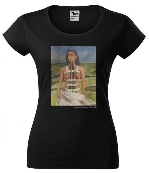 Bluzka damska Strzaskana kolumna Frida Kahlo