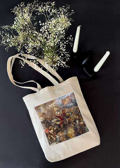 Torba z naszywką Bitwa pod Grunwaldem Jan Matejko