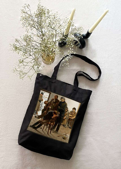 Torba z naszywką Na etapie (Aresztanci) Jacek Malczewski