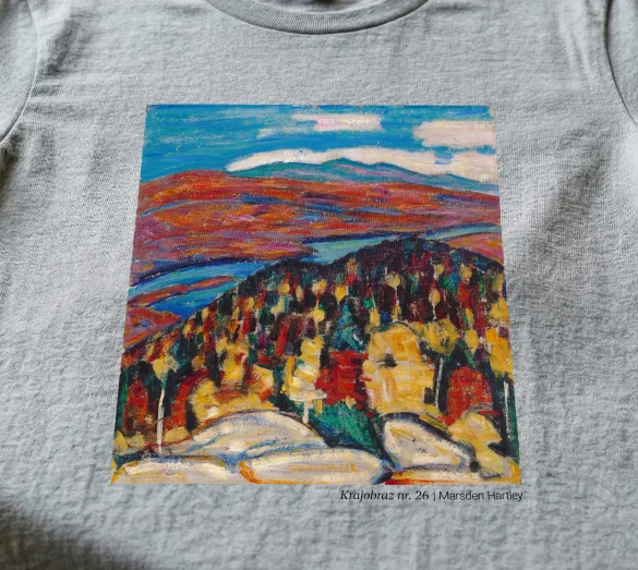 Koszulka z nadrukiem Krajobraz nr. 26 Marsden Hartley