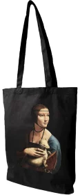 Torba bawełniana Dama z gronostajem Leonardo da Vinci