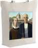 Torba z naszywką American Gothic Grant Wood