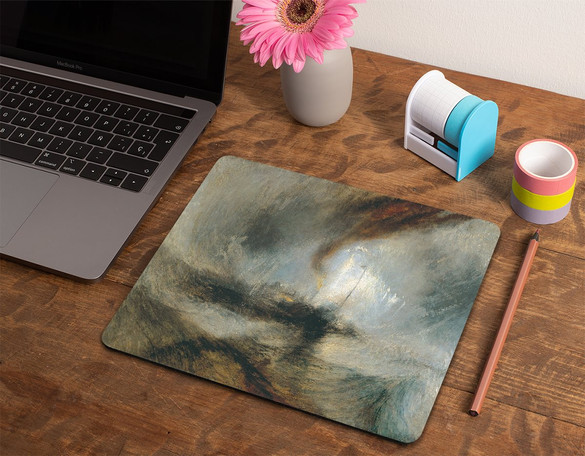 Podkładka Śnieżyca: Parowiec na wejściu do portu William Turner 36x29cm