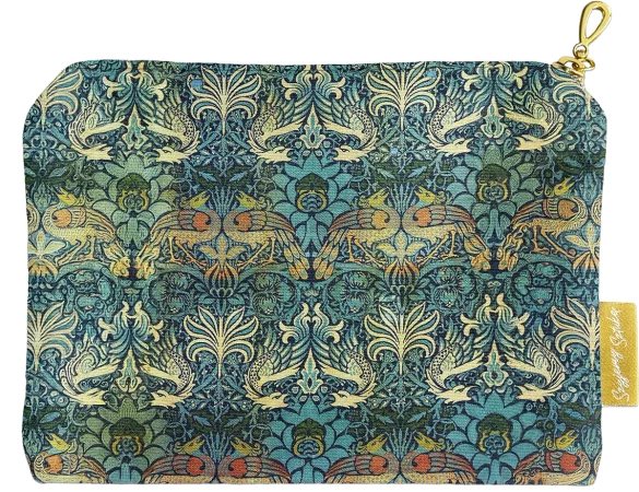 Kosmetyczka mini Paw i smok William Morris