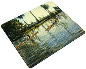 Podkładka Rejs łodzią na rzece Yerres Gustave Caillebotte 24x19cm