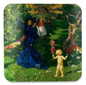 Podkładka pod kubek Dziwny ogród Józef Mehoffer