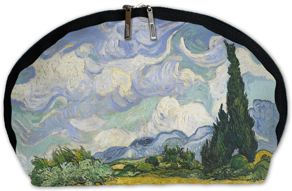Kosmetyczka Pole pszenicy z cyprysami Vincent Van Gogh