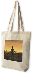 Torba z naszywką Kobieta na tle zachodzącego słońca Caspar David Friedrich