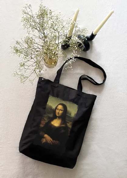 Torba bawełniana Mona Lisa Leonardo da Vinci