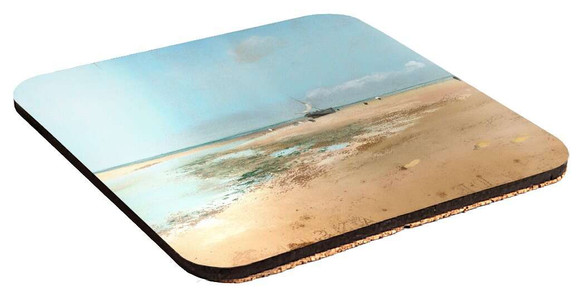 Podkładka pod kubek Plaża podczas odpływu (ujście rzeki) Edgar Degas