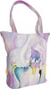 Torba na ramię shopper Biały irys Georgia O’Keeffe