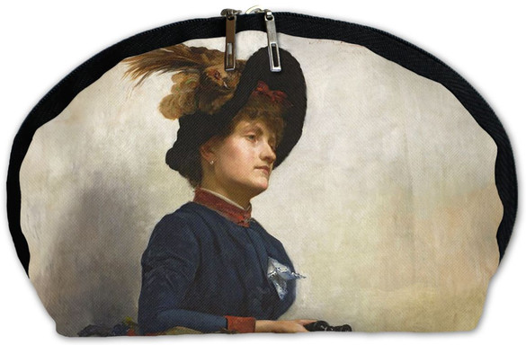 Kosmetyczka Kobieta z lornetką Anna Bilińska-Bohdanowiczowa