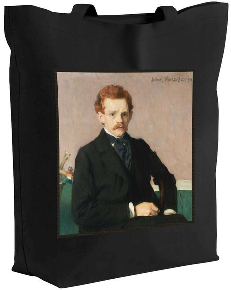 Torba z naszywką Autoportret Józef Mehoffer