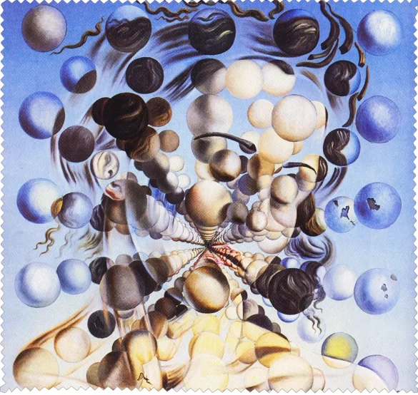 Ściereczka do okularów Galatea sfer niebieskich Salvador Dali