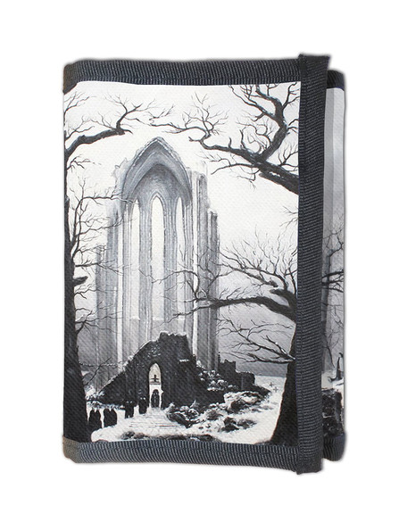 Portfel Cmentarz w śniegu Caspar David Friedrich