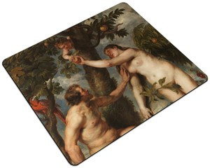 Podkładka Adam i Ewa Peter Paul Rubens 24x19cm