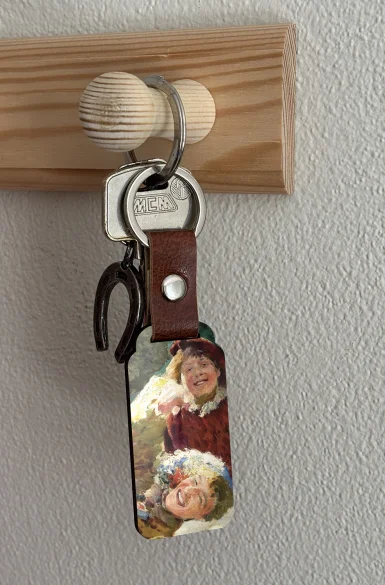 Brelok Wesołe pacholęta Leon Wyczółkowski