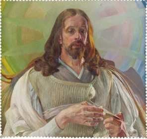 Ściereczka do okularów Chrystus w Emaus - środkowa część tryptyku Jacek Malczewski