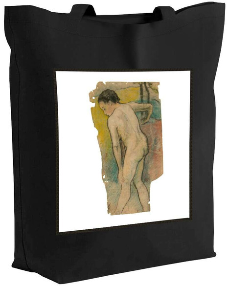 Torba z naszywką Breton Kąpiący się Paul Gauguin
