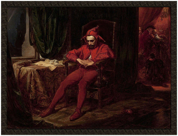 Naszywka Stańczyk Jan Matejko
