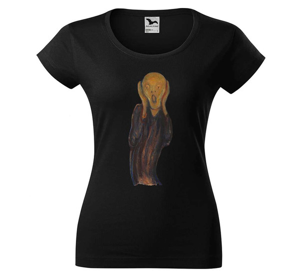 Bluzka damska Krzyk Edvard Munch