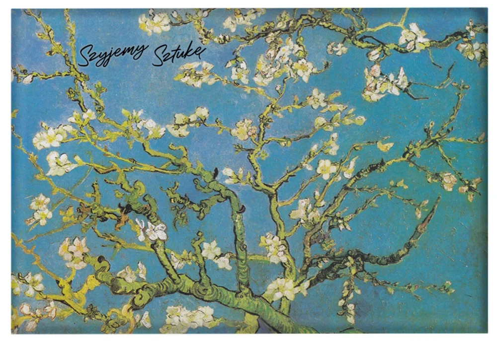 Magnes Szyjemy Sztukę Kwitnący migdałowiec Vincent Van Gogh