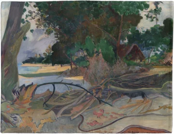 Podkładka na stół Te burao (Drzewo hibiskusa) Paul Gauguin