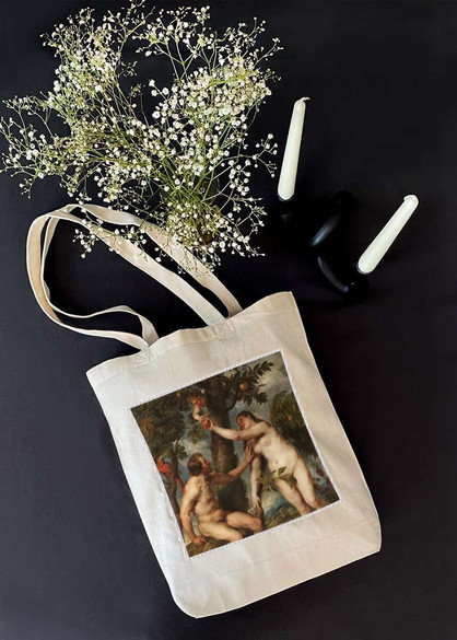 Torba z naszywką Adam i Ewa Peter Paul Rubens