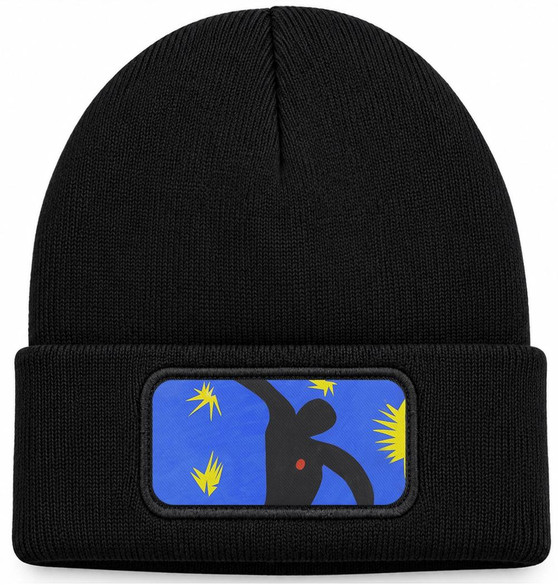 Czapka zimowa Ikar Henri Matisse – czarna