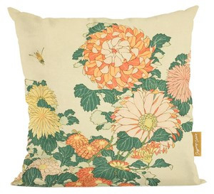 Poduszka Chryzantemy i pszczoła Katsushika Hokusai