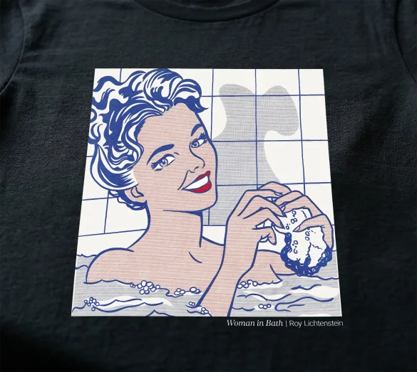 Bluzka damska Woman in Bath Roy Lichtenstein