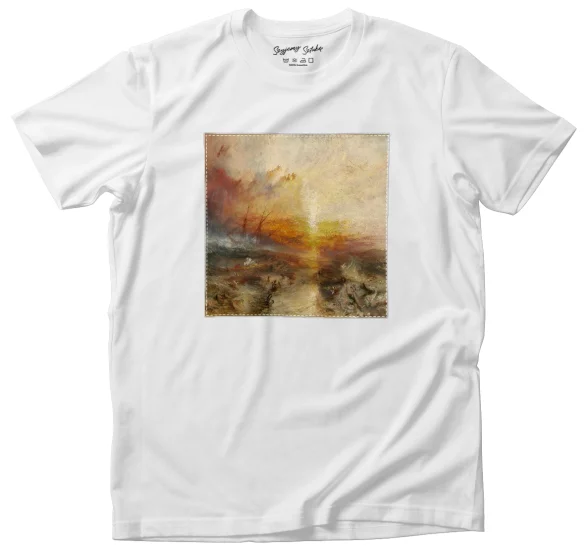 Koszulka z naszywką Statek niewolniczy William Turner