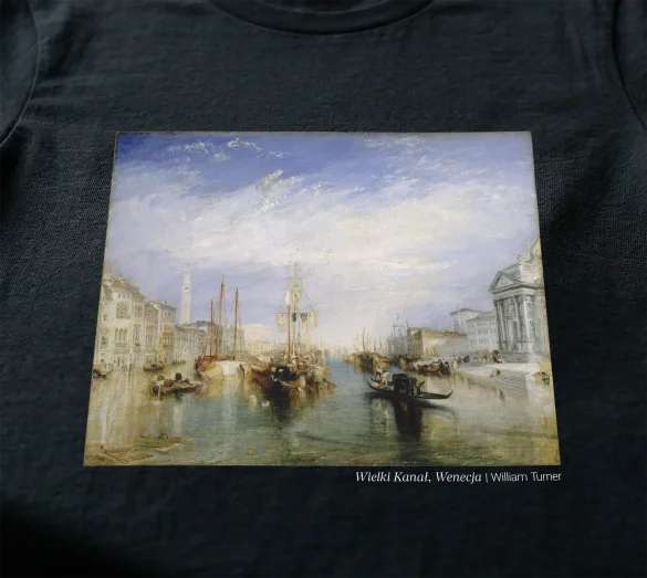 Koszulka z nadrukiem Wielki Kanał, Wenecja William Turner