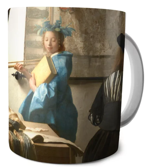 Kubek Alegoria Malarstwa Jan Vermeer