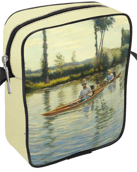 Torba listonoszka Rejs łodzią na rzece Yerres Gustave Caillebotte