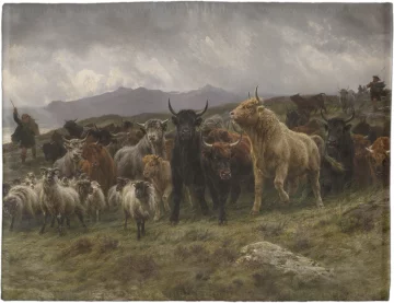 Podkładka na stół Wysokogórska łapanka Rosa Bonheur