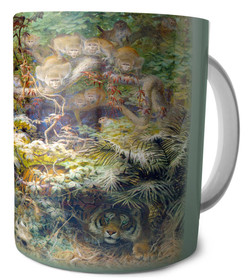 Kubek Row in the Jungle Joseph Wolf