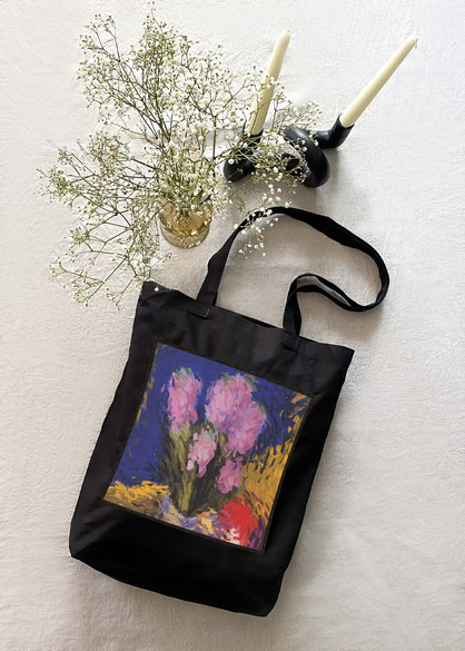 Torba z naszywką Hiacynt Koloman Moser