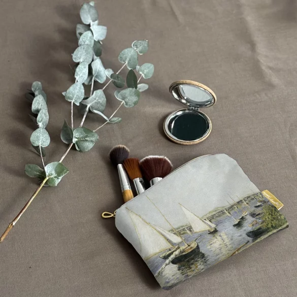 Kosmetyczka mini Żaglówki w Argenteuil Gustave Caillebotte