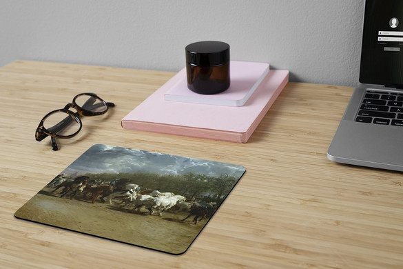 Podkładka Targ koni Rosa Bonheur 24x19cm