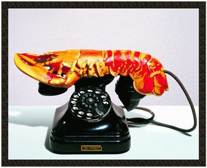 Naszywka Telefon-homar Salvador Dali