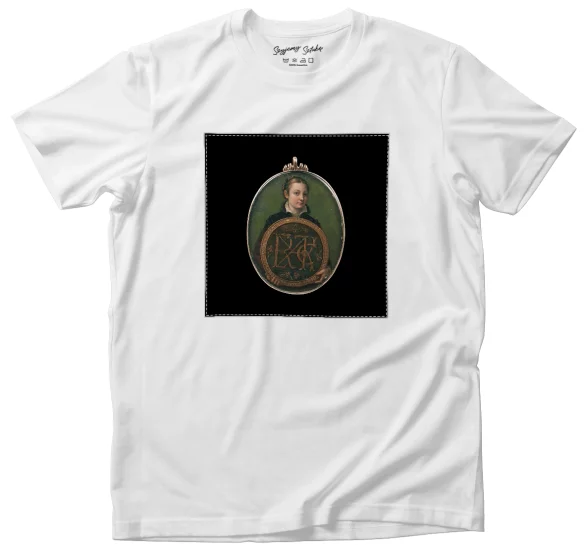 Koszulka z naszywką Autoportret, 1556 Sofonisba Anguissola