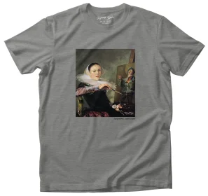 Koszulka z nadrukiem Autoportret Judith Leyster