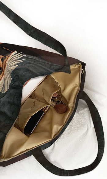 Torba na ramię shopper Bibliotekarz Giuseppe Arcimboldo