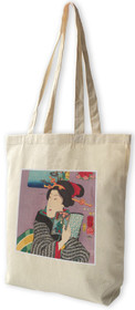 Torba z naszywką Krajobrazy i piękności Utagawa Kuniyoshi
